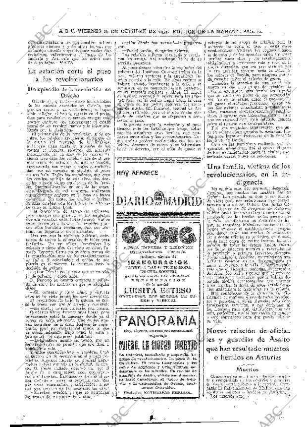 ABC MADRID 26-10-1934 página 22