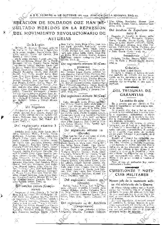 ABC MADRID 26-10-1934 página 27