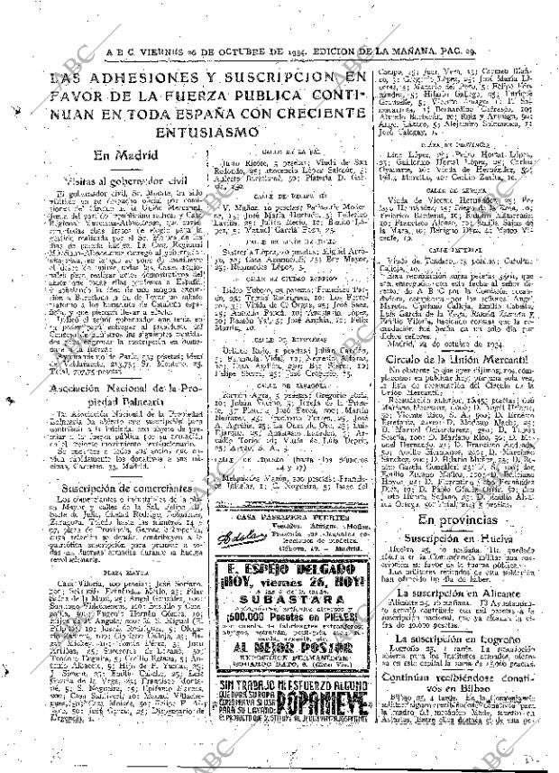 ABC MADRID 26-10-1934 página 29