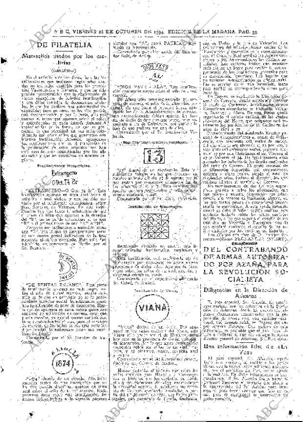 ABC MADRID 26-10-1934 página 33