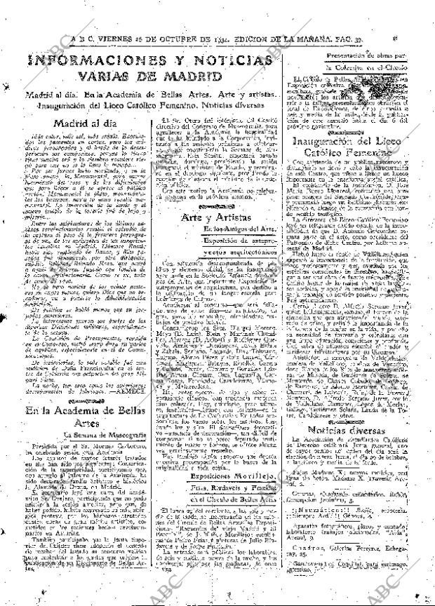 ABC MADRID 26-10-1934 página 37