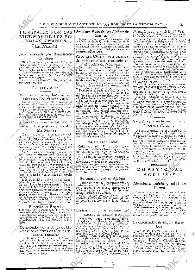 ABC MADRID 28-10-1934 página 30