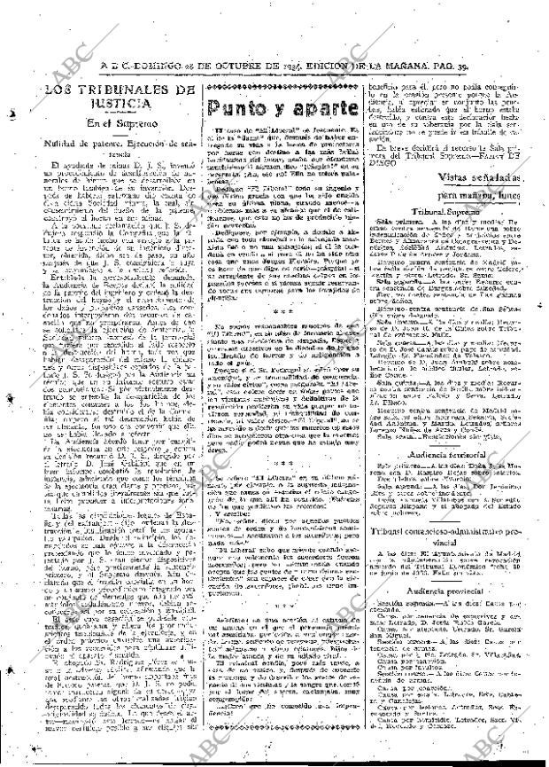 ABC MADRID 28-10-1934 página 31