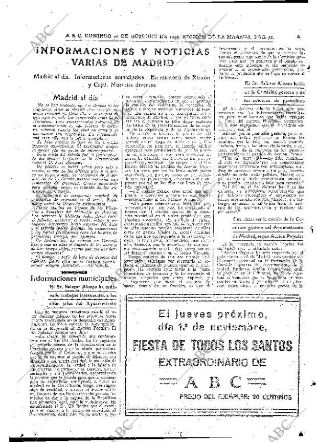 ABC MADRID 28-10-1934 página 44
