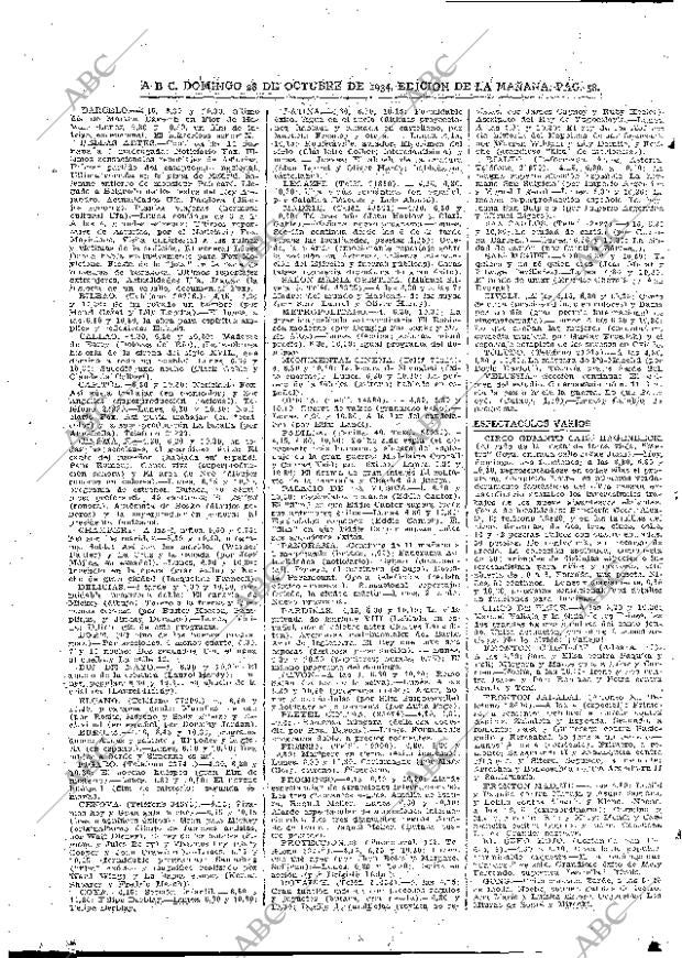 ABC MADRID 28-10-1934 página 50