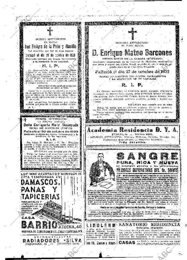 ABC MADRID 28-10-1934 página 58