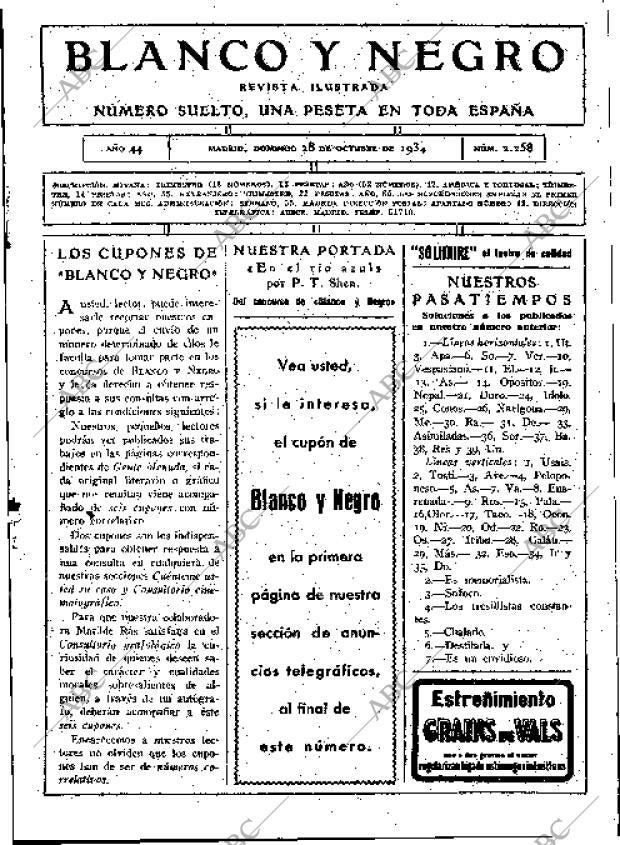 BLANCO Y NEGRO MADRID 28-10-1934 página 3