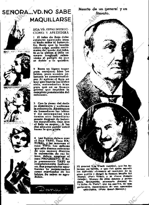 BLANCO Y NEGRO MADRID 28-10-1934 página 8