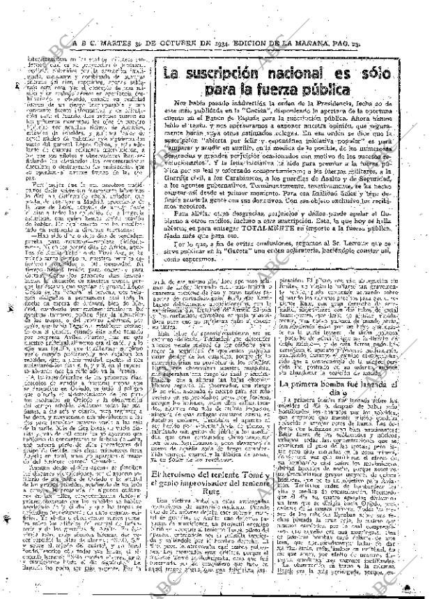 ABC MADRID 30-10-1934 página 23