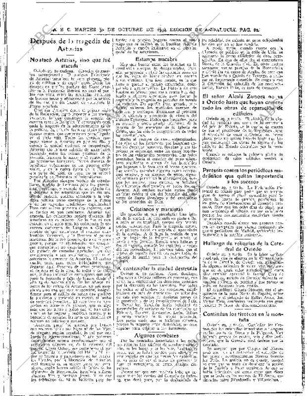 ABC SEVILLA 30-10-1934 página 22