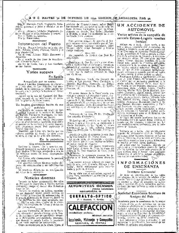 ABC SEVILLA 30-10-1934 página 32