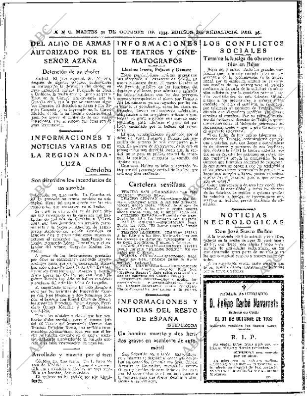 ABC SEVILLA 30-10-1934 página 34
