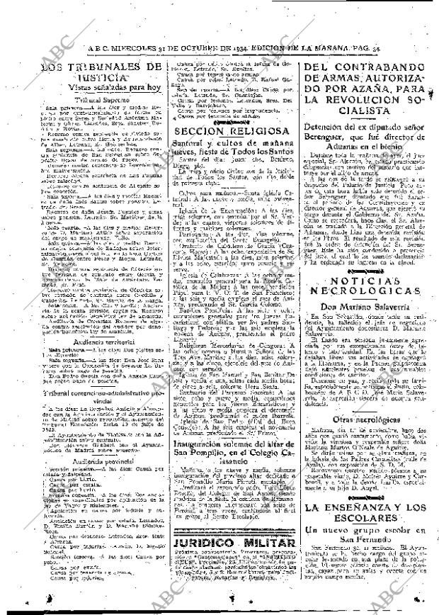 ABC MADRID 31-10-1934 página 34