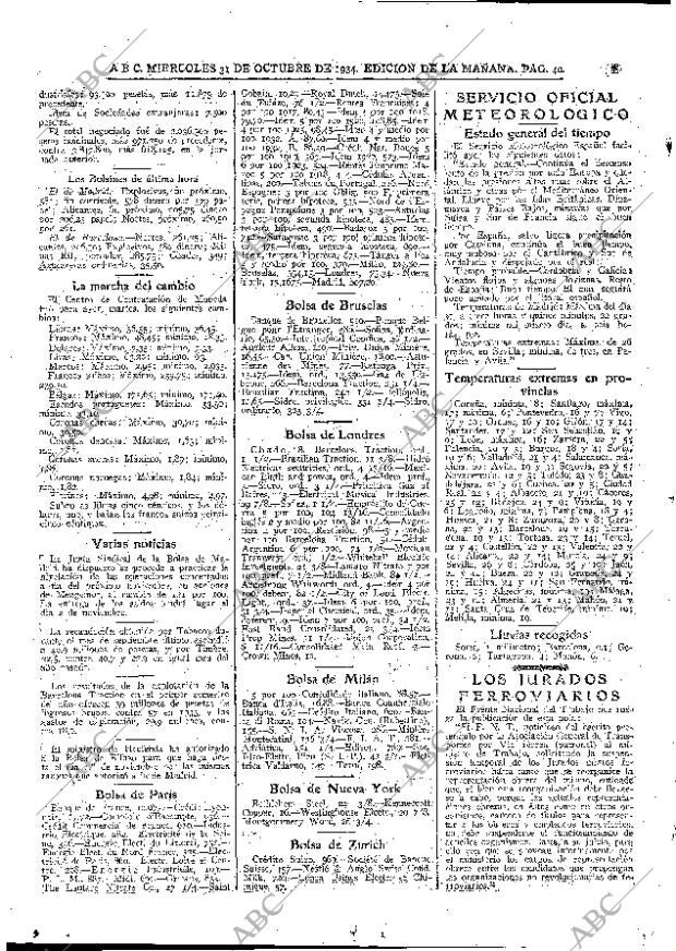 ABC MADRID 31-10-1934 página 40