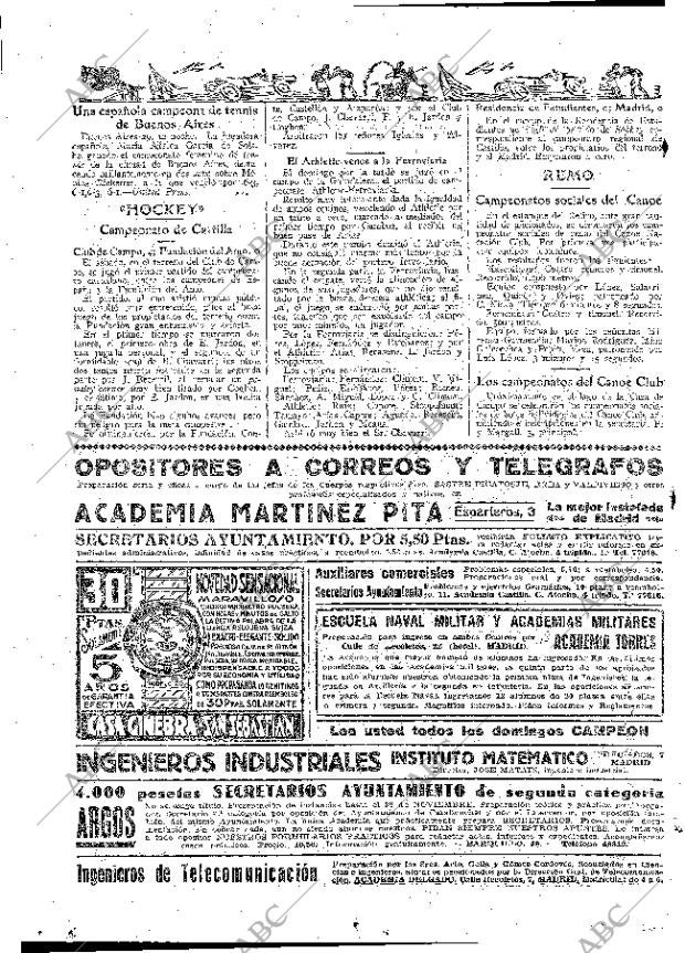 ABC MADRID 31-10-1934 página 50