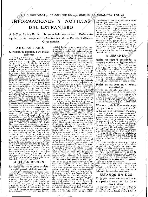 ABC SEVILLA 31-10-1934 página 33