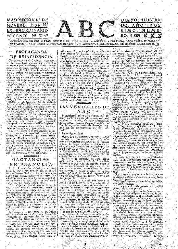 ABC MADRID 01-11-1934 página 19