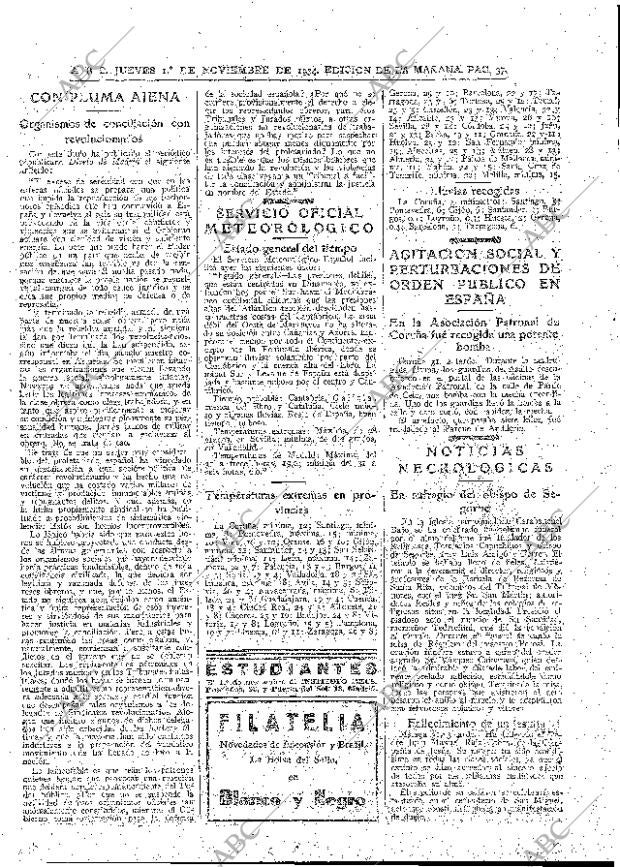 ABC MADRID 01-11-1934 página 31