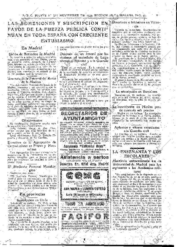 ABC MADRID 01-11-1934 página 35