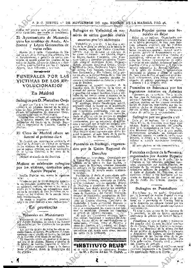 ABC MADRID 01-11-1934 página 40