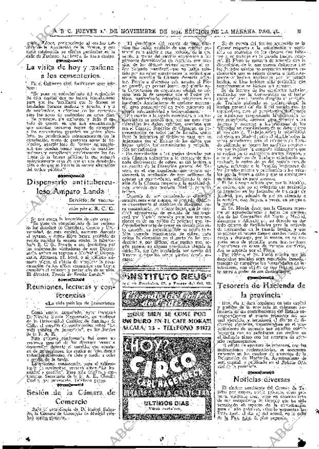 ABC MADRID 01-11-1934 página 42