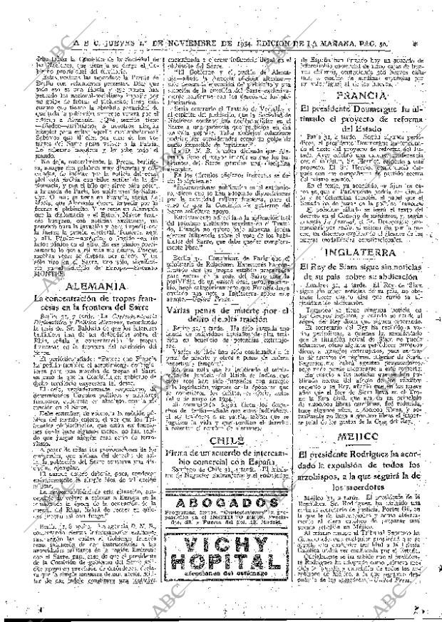 ABC MADRID 01-11-1934 página 44