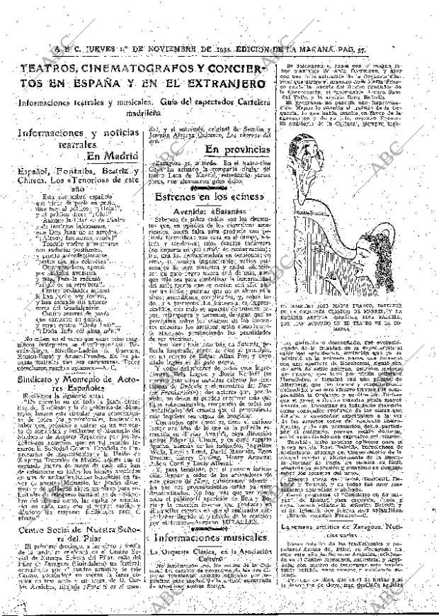 ABC MADRID 01-11-1934 página 51