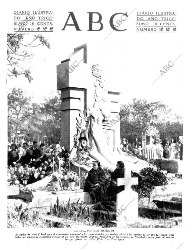 ABC MADRID 02-11-1934 página 1