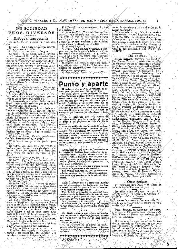 ABC MADRID 02-11-1934 página 19