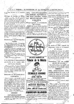 ABC MADRID 02-11-1934 página 28