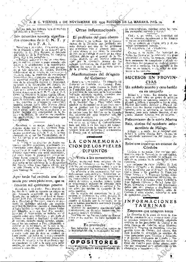 ABC MADRID 02-11-1934 página 34