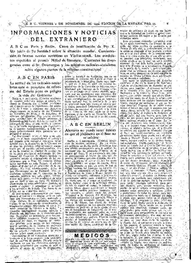 ABC MADRID 02-11-1934 página 35