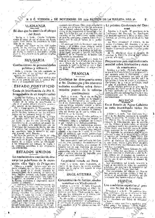 ABC MADRID 02-11-1934 página 36
