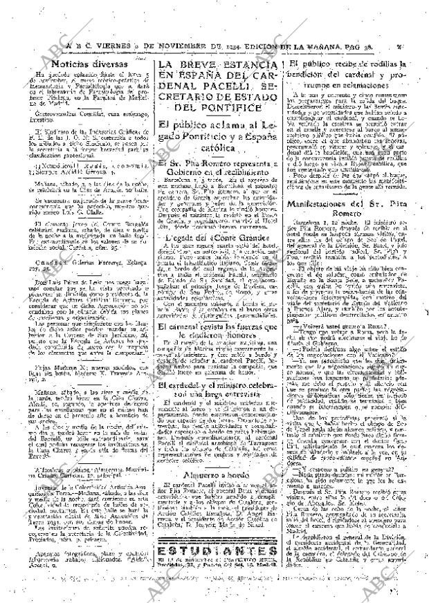 ABC MADRID 02-11-1934 página 38