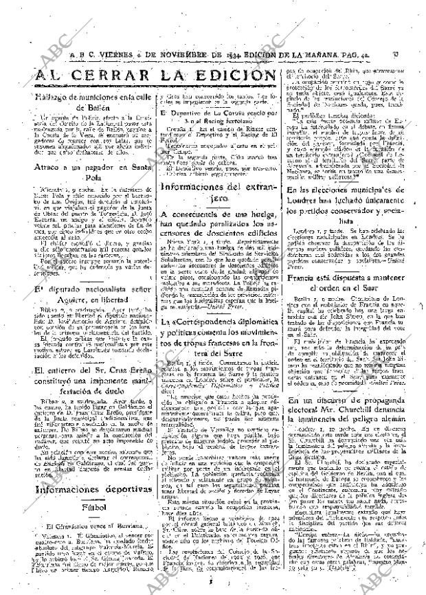 ABC MADRID 02-11-1934 página 42