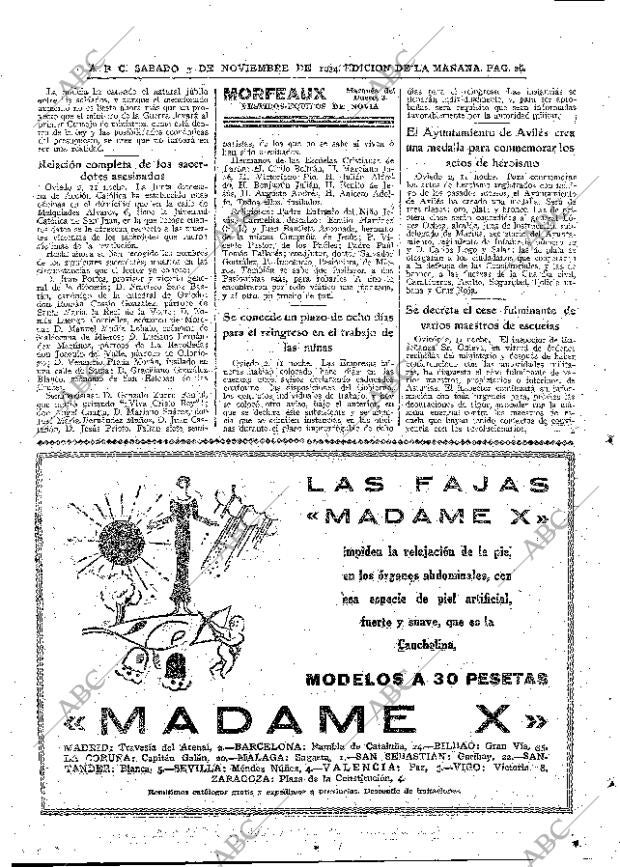 ABC MADRID 03-11-1934 página 26