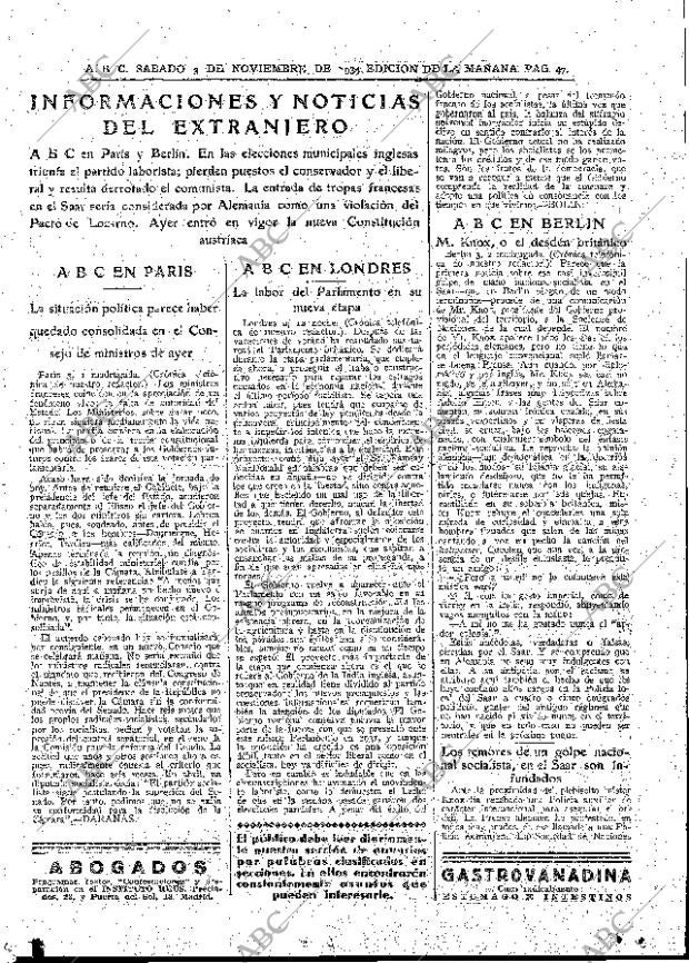 ABC MADRID 03-11-1934 página 47