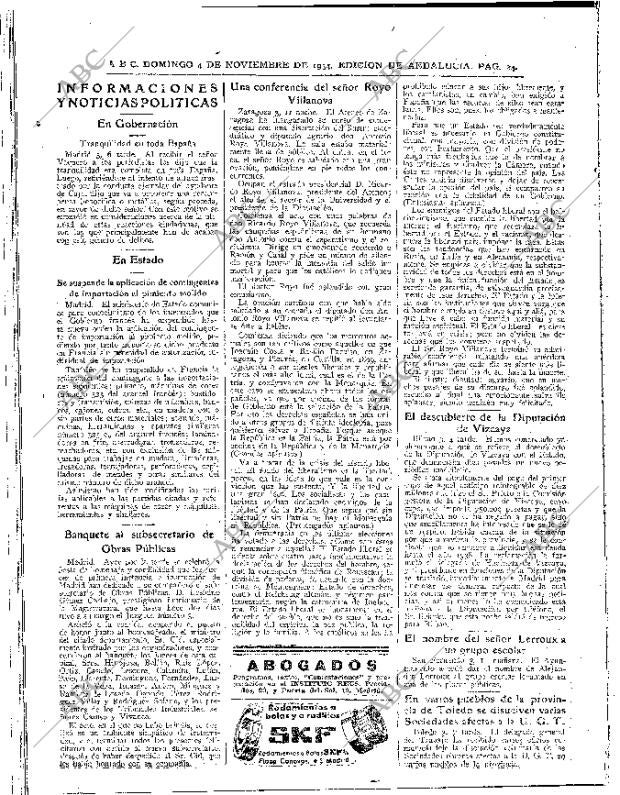 ABC SEVILLA 04-11-1934 página 24