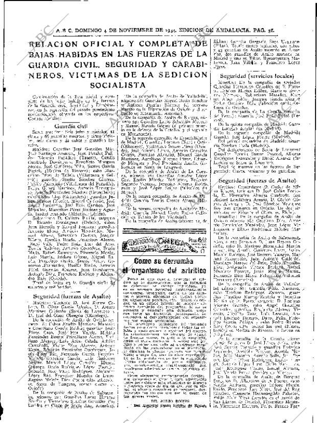ABC SEVILLA 04-11-1934 página 31