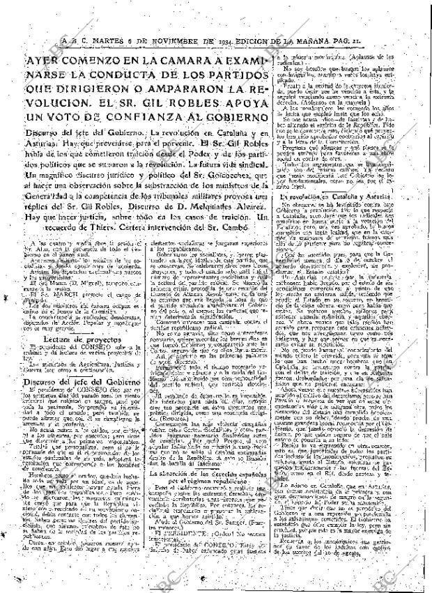 ABC MADRID 06-11-1934 página 21