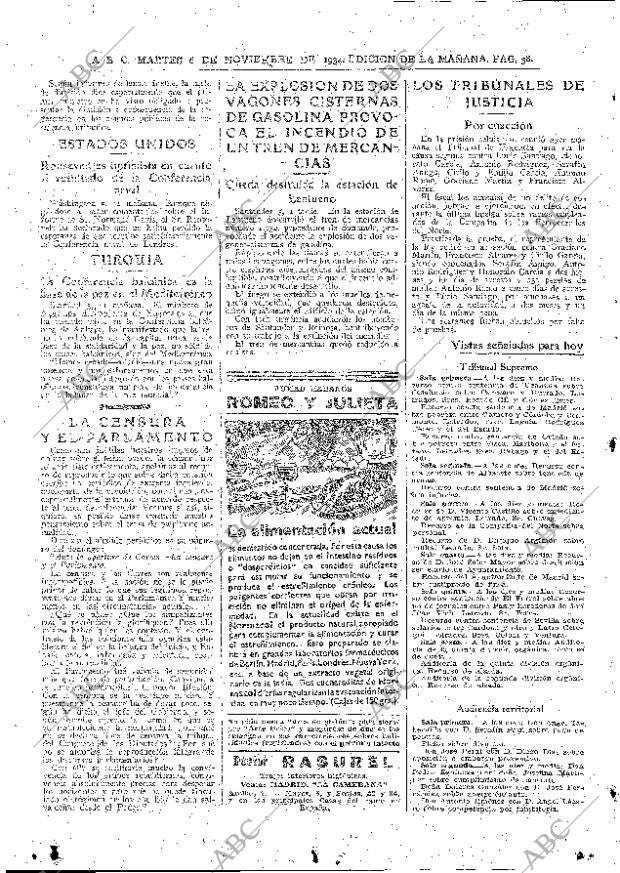 ABC MADRID 06-11-1934 página 38