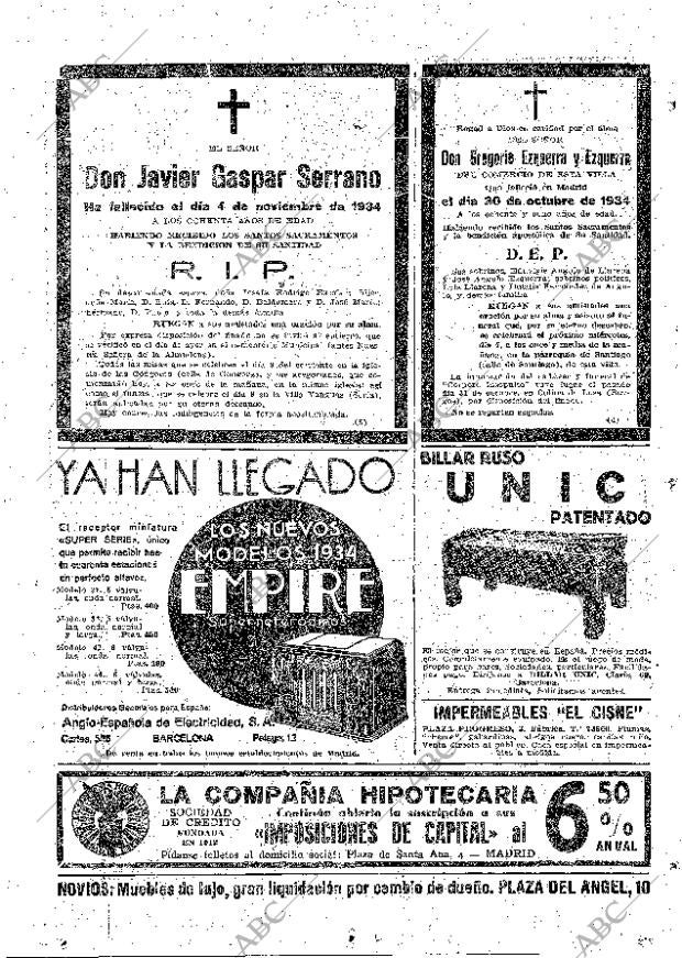 ABC MADRID 06-11-1934 página 56