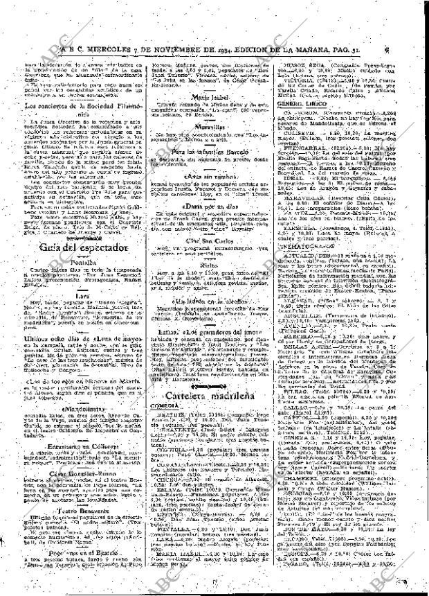 ABC MADRID 07-11-1934 página 51