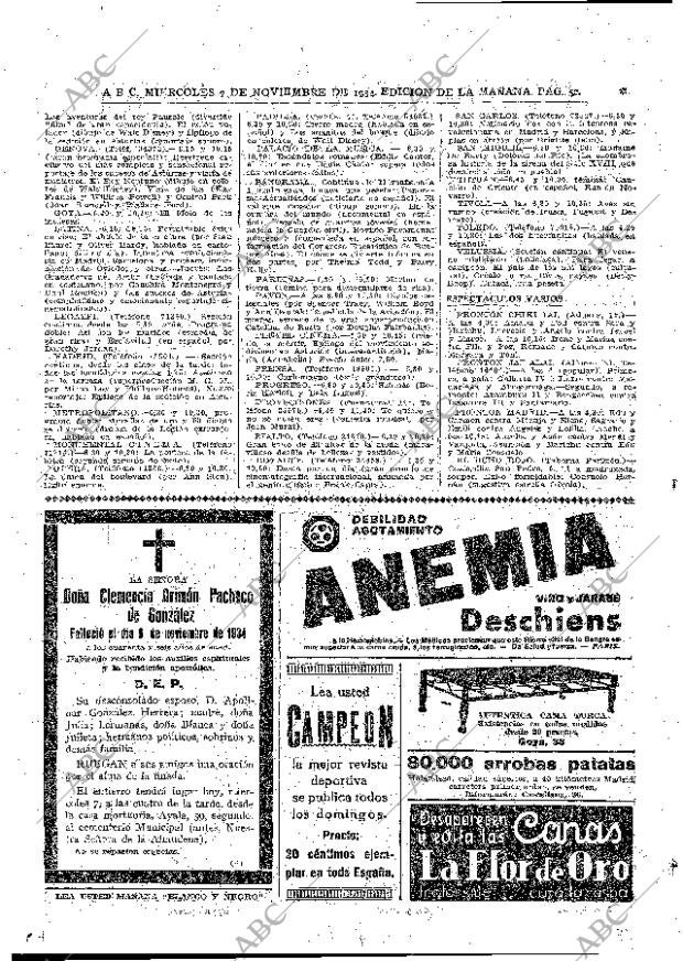 ABC MADRID 07-11-1934 página 52