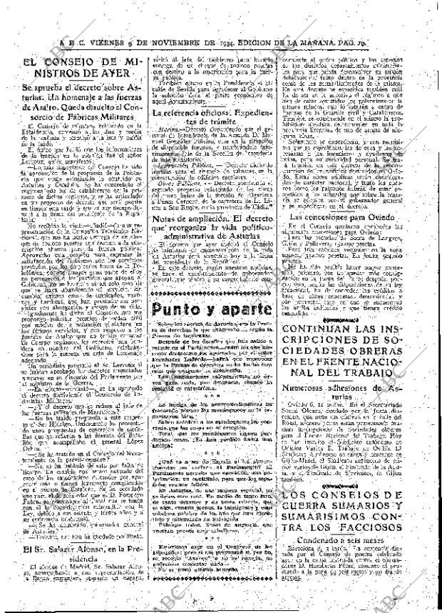 ABC MADRID 09-11-1934 página 19