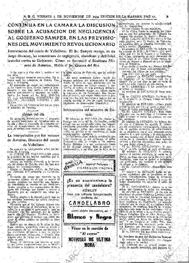 ABC MADRID 09-11-1934 página 21