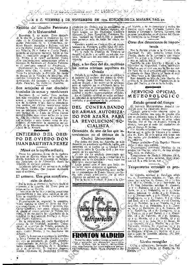 ABC MADRID 09-11-1934 página 30