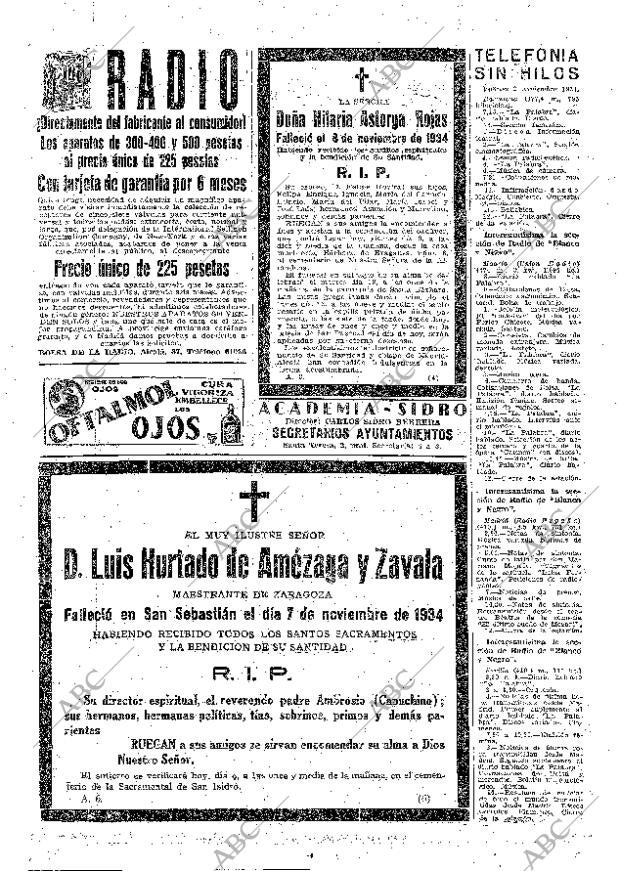 ABC MADRID 09-11-1934 página 48