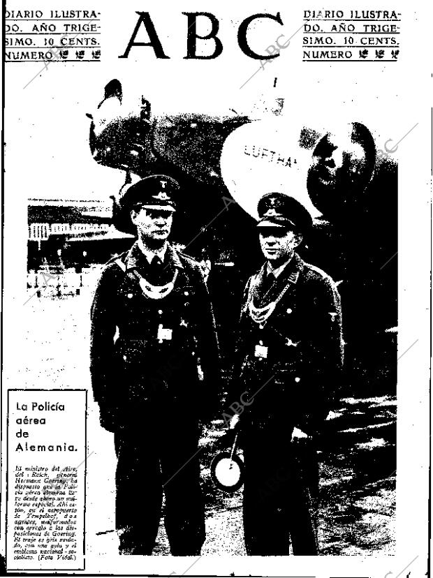 ABC SEVILLA 09-11-1934 página 1