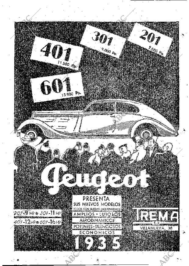 ABC MADRID 11-11-1934 página 42